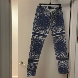 Scotch and Soda bandana jeans!!🤗🥳‼️